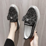 Women’s Sparkling Rhinestone Loafers