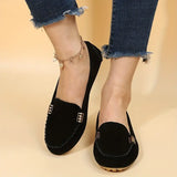 Women’s Loafers with Metallic Detail. 👞✨