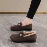 Women’s Fleece-Lined Winter Loafers