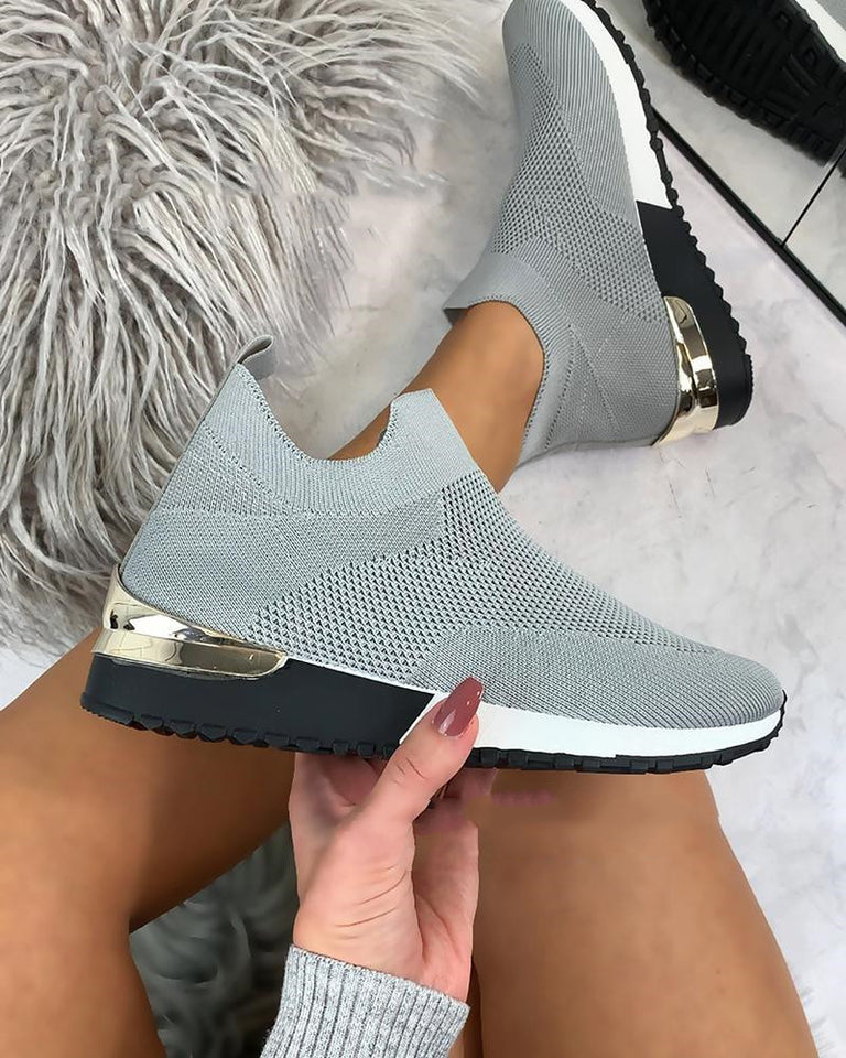 Stretch Cloth Large Size Women'S Shoes Spot Amazon European And American Foreign Trade Models
