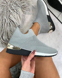 Stretch Cloth Large Size Women'S Shoes Spot Amazon European And American Foreign Trade Models