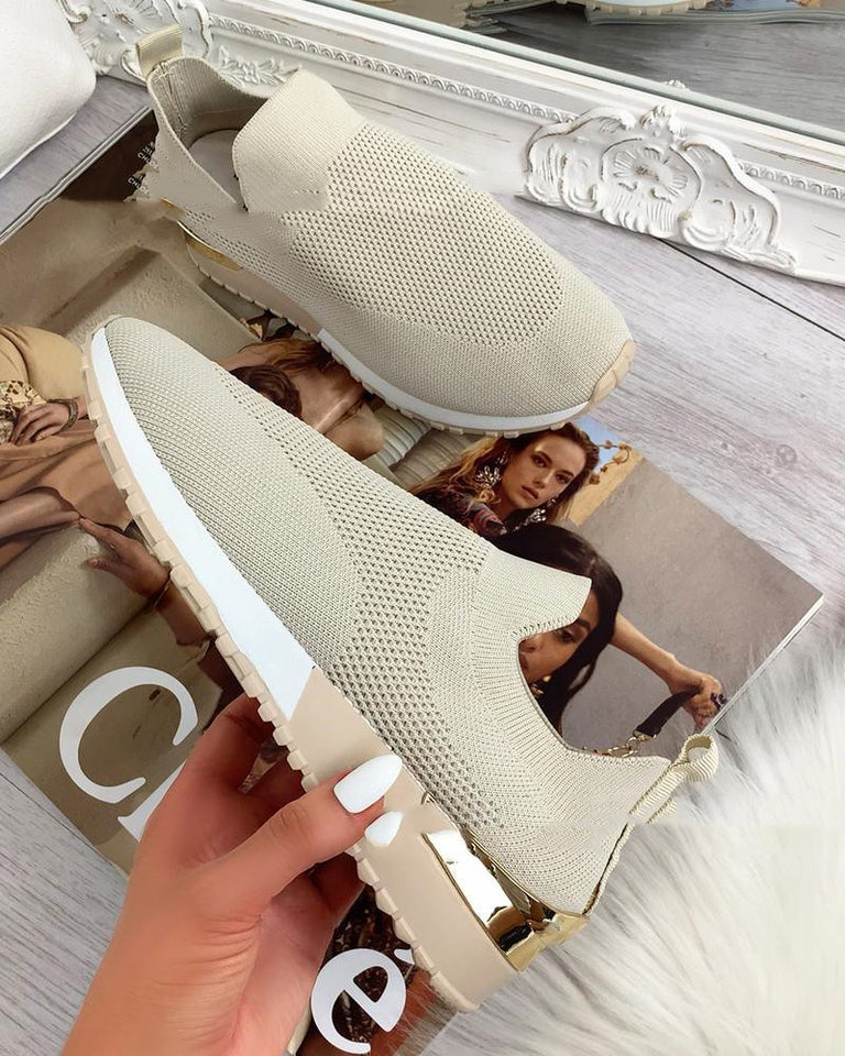 Stretch Cloth Large Size Women'S Shoes Spot Amazon European And American Foreign Trade Models