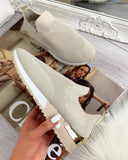 Stretch Cloth Large Size Women'S Shoes Spot Amazon European And American Foreign Trade Models