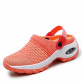 Summer Daily Sandals Women Half-Drag Breathable Lightweight Air Cushion Women'S Shoes