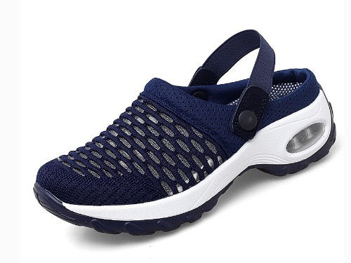 Summer Daily Sandals Women Half-Drag Breathable Lightweight Air Cushion Women'S Shoes