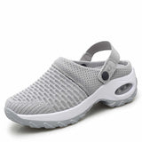 Summer Daily Sandals Women Half-Drag Breathable Lightweight Air Cushion Women'S Shoes