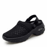 Summer Daily Sandals Women Half-Drag Breathable Lightweight Air Cushion Women'S Shoes