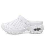 Summer Daily Sandals Women Half-Drag Breathable Lightweight Air Cushion Women'S Shoes