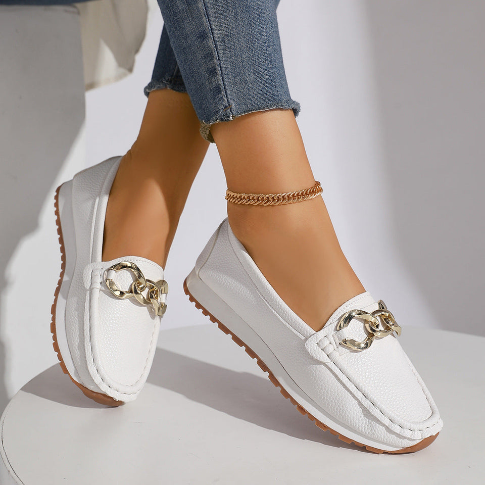 Women’s comfortable casual slip-on loafers for spring summer fall
