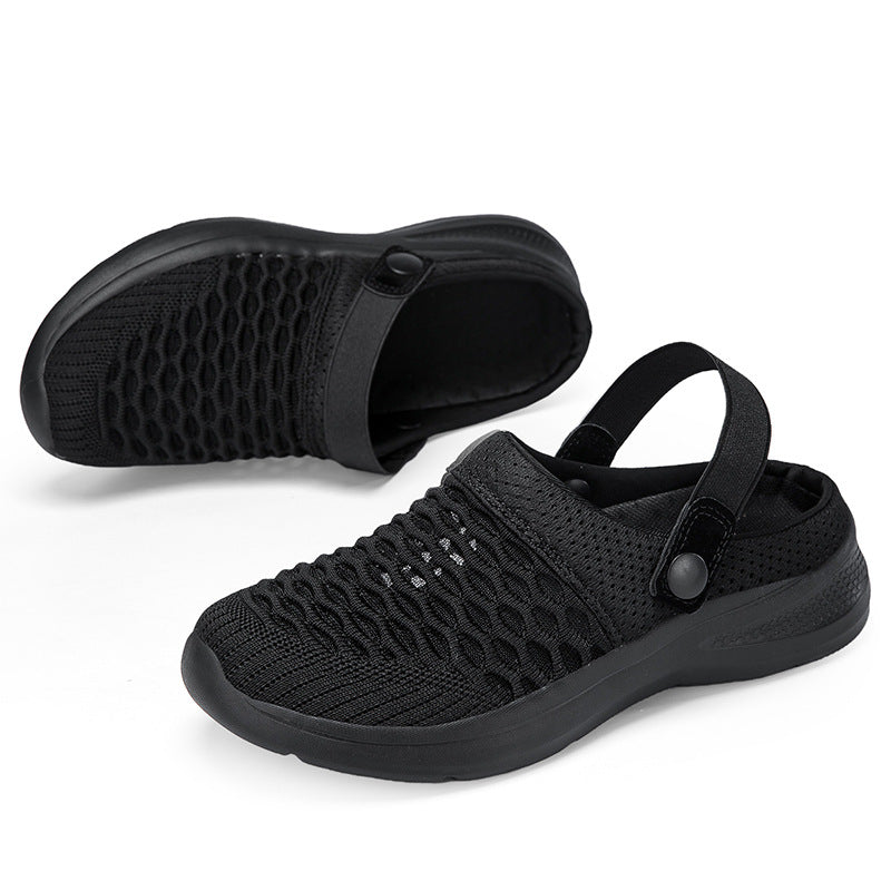 Women's Fashion Breathable Flip-flops Flyknit Sandals