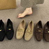 Classic Suede-Look Women’s Loafers