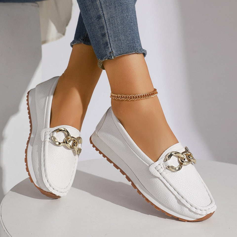 Women’s comfortable casual slip-on loafers for spring summer fall