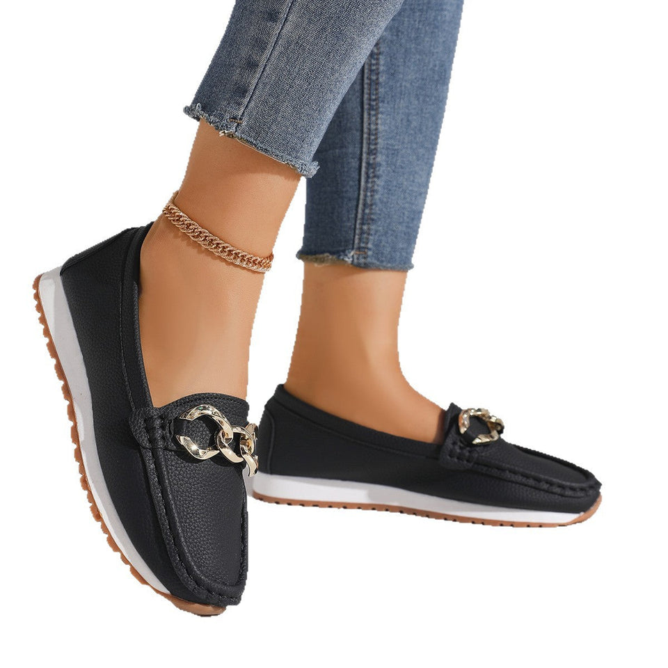 Women’s comfortable casual slip-on loafers for spring summer fall