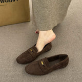 Classic Suede-Look Women’s Loafers