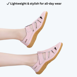 Women's casual leather summer sandals