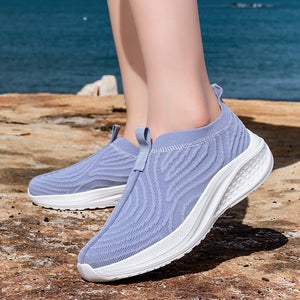 Casual And Lightweight Soft Sole Shoes Couple Slip-on Lofter