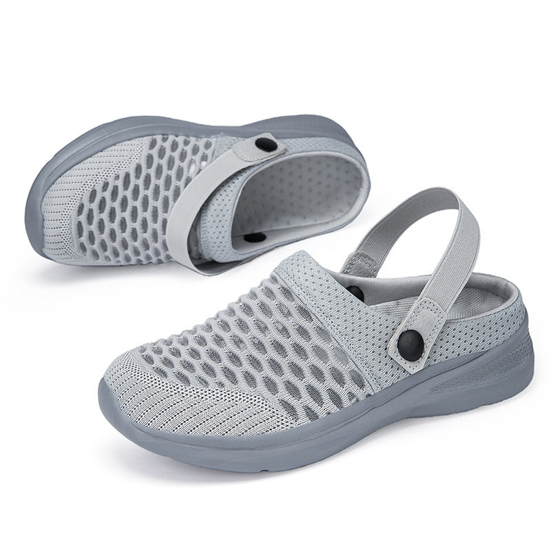 Women's Fashion Breathable Flip-flops Flyknit Sandals