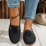 Women’s Comfortable Lace-Up British-Style Loafers