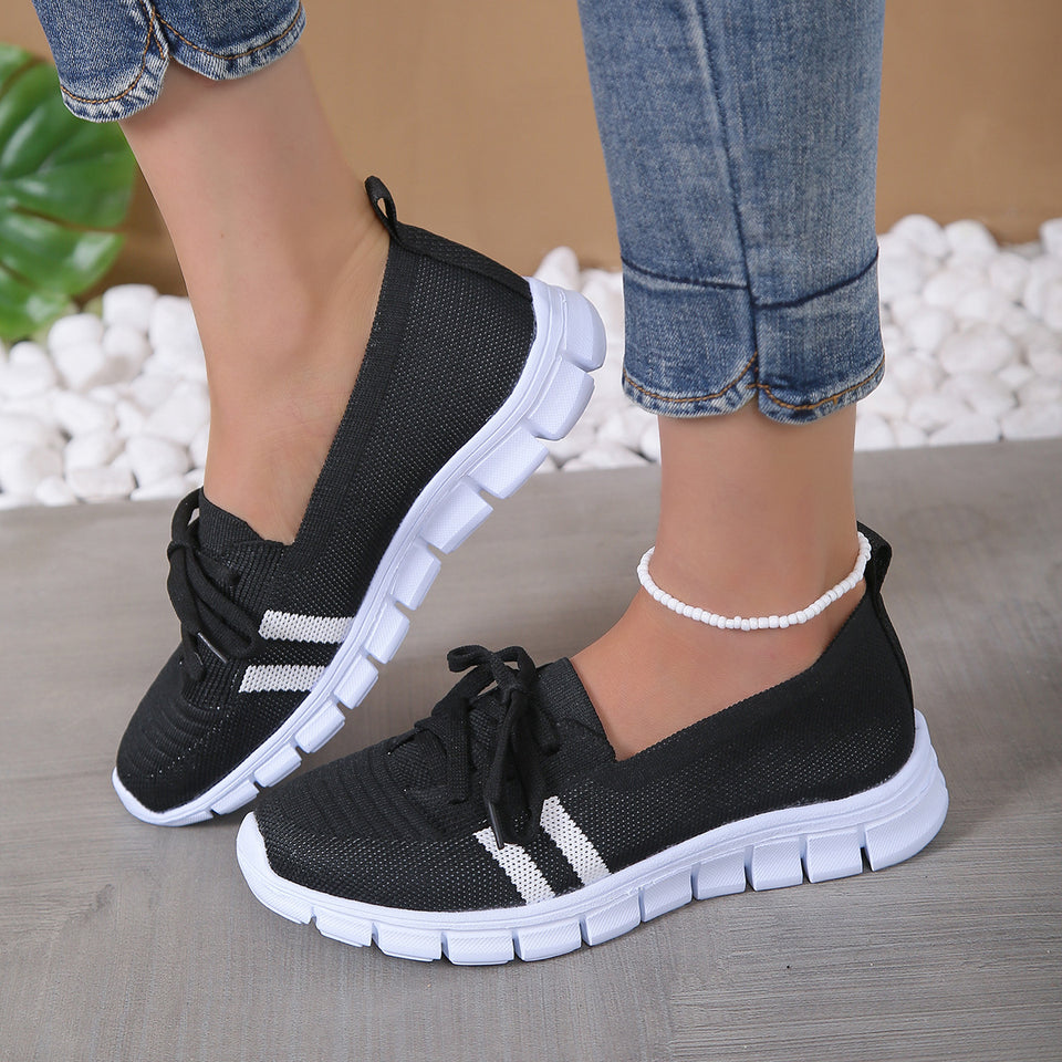 Women's Lightweight Breathable Soft Sole Fly Knit Shoes