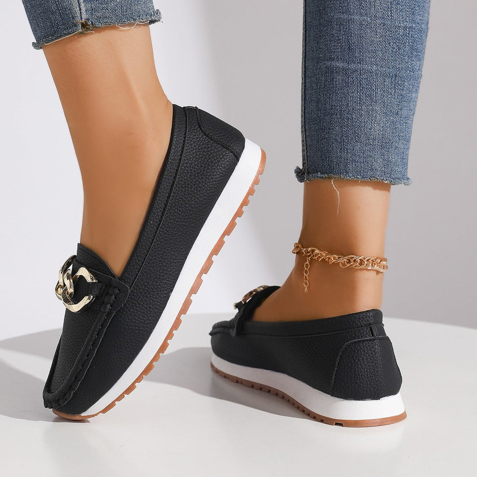 Women’s comfortable casual slip-on loafers for spring summer fall