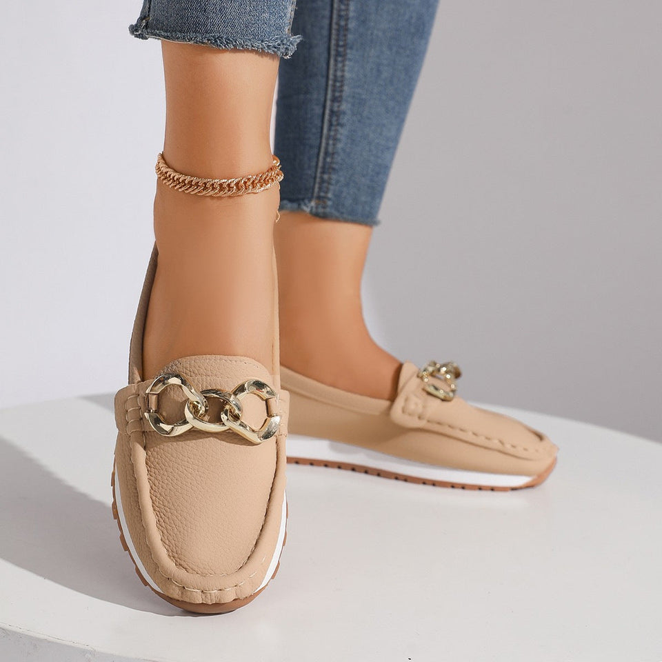 Women’s comfortable casual slip-on loafers for spring summer fall