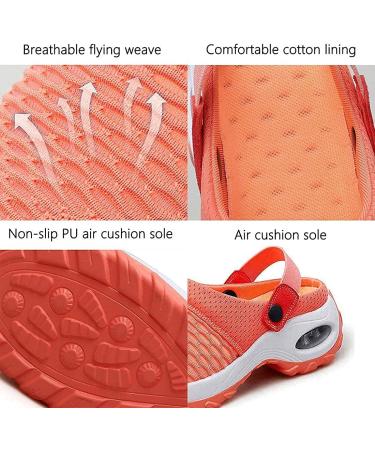 Summer Daily Sandals Women Half-Drag Breathable Lightweight Air Cushion Women'S Shoes