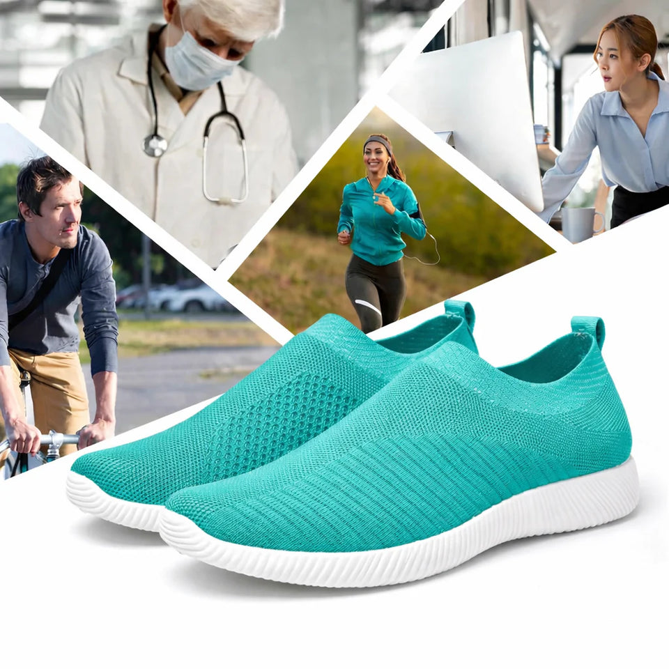 New Trendy Sports Socks Shoes Casual Breathable Mesh Flying Shoes