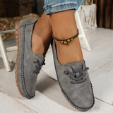 Women’s Comfortable Lace-Up British-Style Loafers