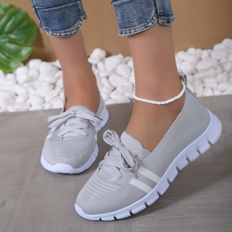 Women's Lightweight Breathable Soft Sole Fly Knit Shoes
