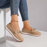 Chains Flats Womens Fashion Casual Comfortable Slip-on Shoes Loafers Spring Summer Fall