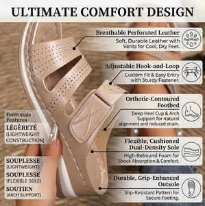 Women's Wedgy Slippers Plus Size Words