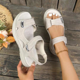 Women's Vintage Plus Size Wedge Sandals