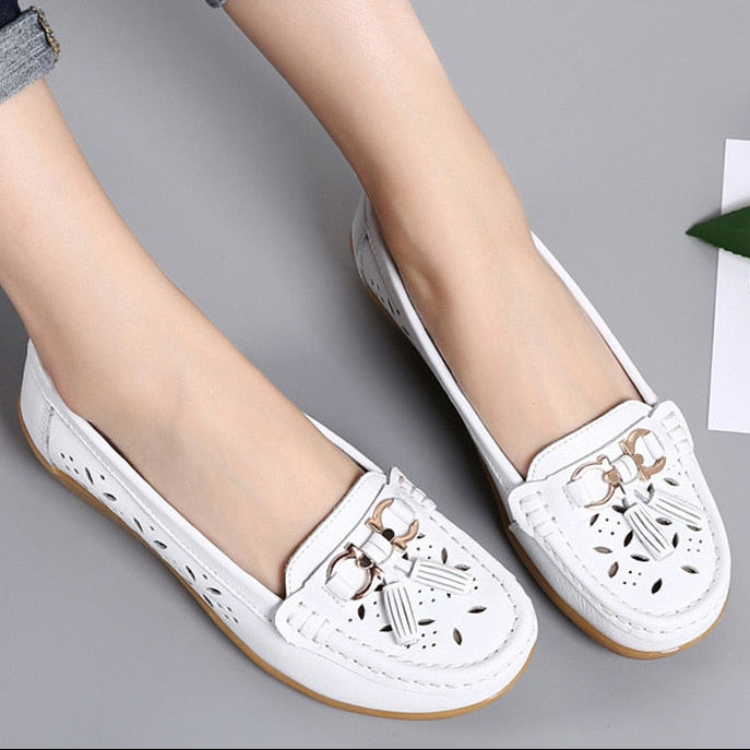 Breathable Slip-On Loafers for Women