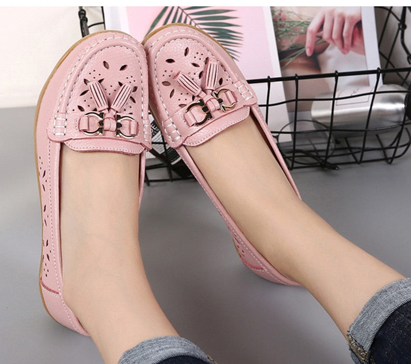 Breathable Slip-On Loafers for Women