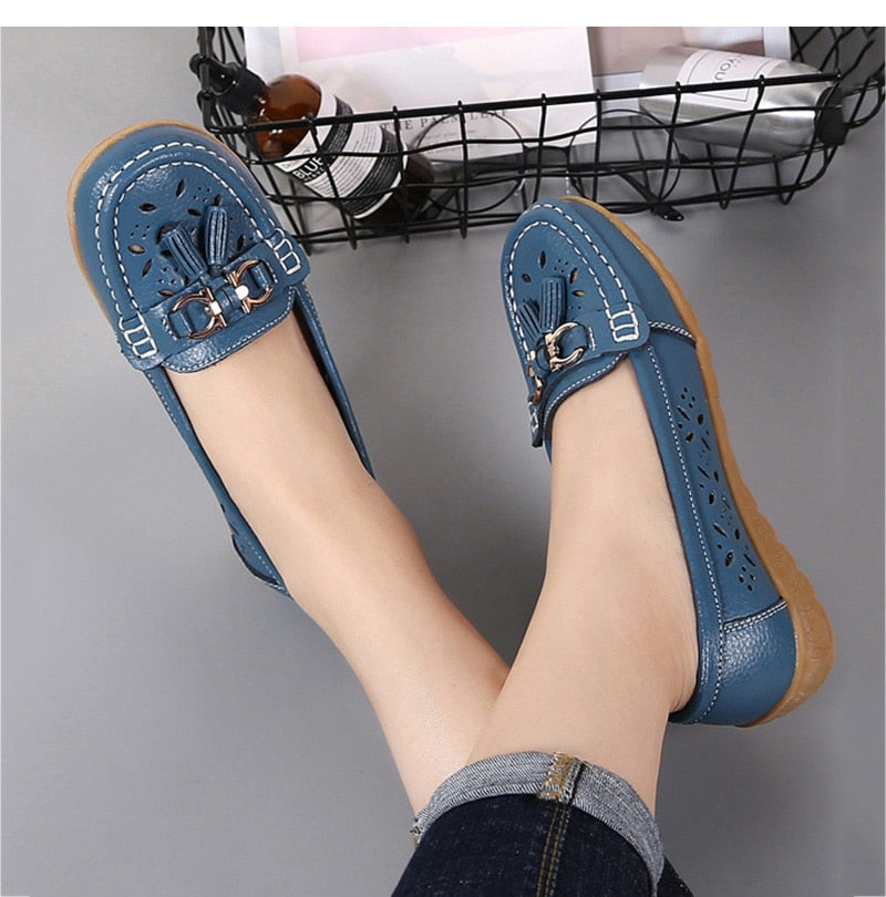 Breathable Slip-On Loafers for Women