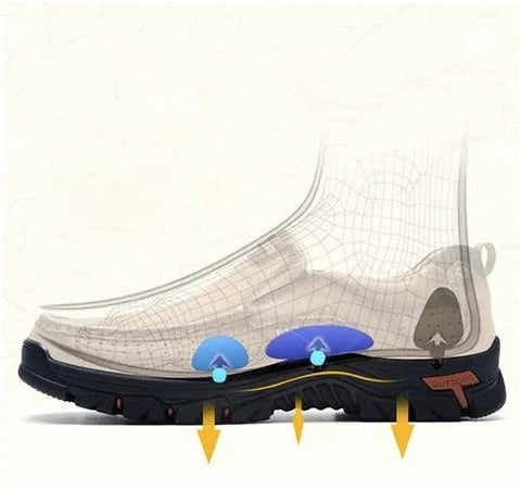 Sports And Leisure Shoes Thick Soled Foot Layer Cowhide Nubuck Shoes
