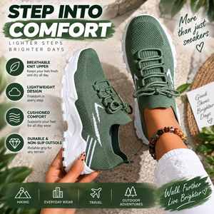 Women's Casual Stylish And Lightweight Soft Bottom Sports Shoes