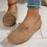 Women’s Comfortable Lace-Up British-Style Loafers