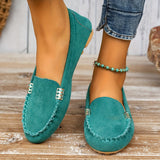 Women’s Loafers with Metallic Detail. 👞✨