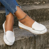 Women’s Loafers with Metallic Detail. 👞✨