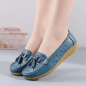 Breathable loafers for women (Genuine Leather)