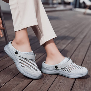 Women's Fashion Breathable Flip-flops Flyknit Sandals