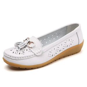Breathable loafers for women (Genuine Leather)