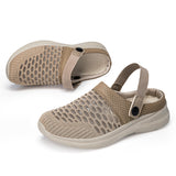 Women's Fashion Breathable Flip-flops Flyknit Sandals