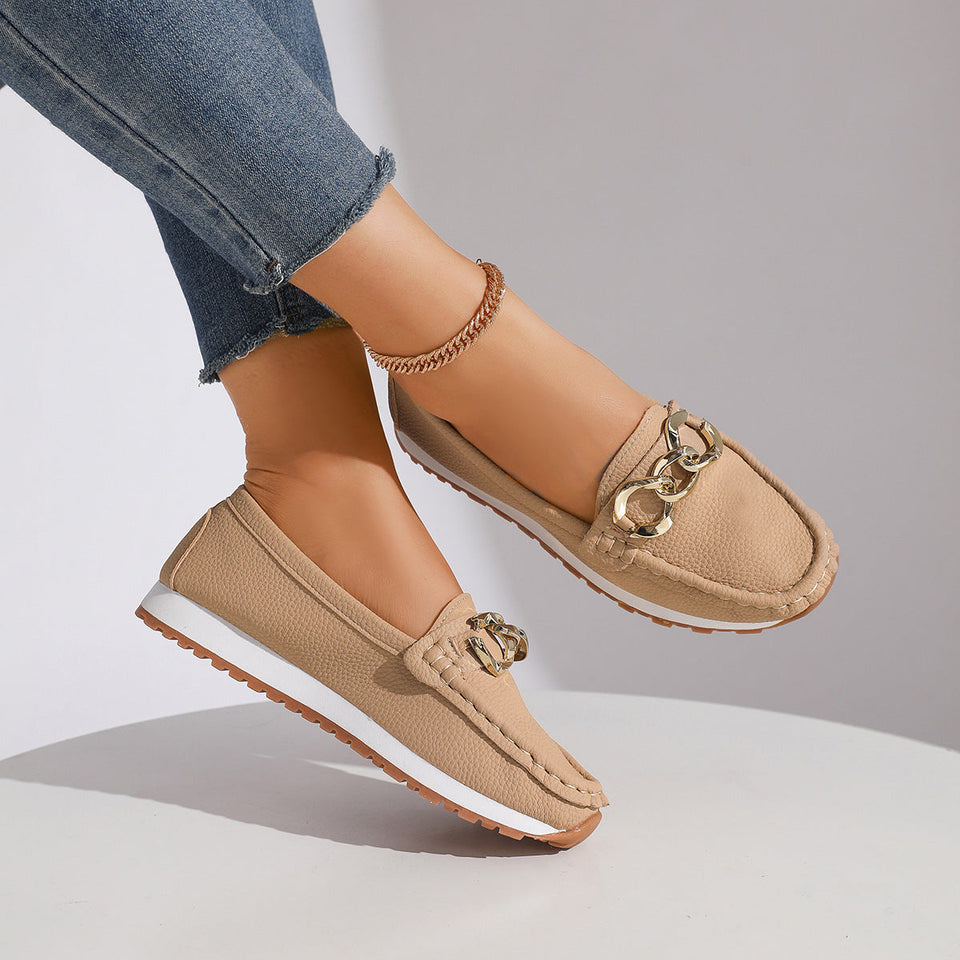 Women’s comfortable casual slip-on loafers for spring summer fall