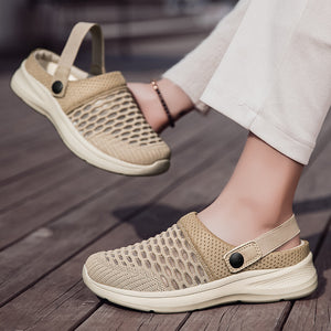 Women's Fashion Breathable Flip-flops Flyknit Sandals
