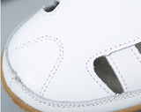 Handmade Vintage Leather Sandals Comfortable Soft Sole Mom Shoes