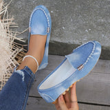 Women’s Loafers with Metallic Detail. 👞✨