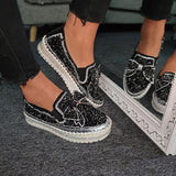 Women’s Sparkling Rhinestone Loafers