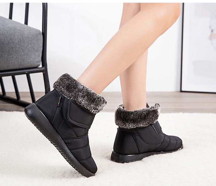 Women's winter velcro boots